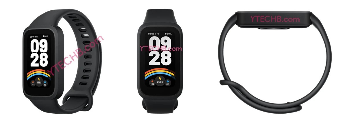 Xiaomi Smart Band 9 Active หลุดภาพเรนเดอร์ เผยโฉมฟิตเนสแทร็กเกอร์รุ่นใหม่