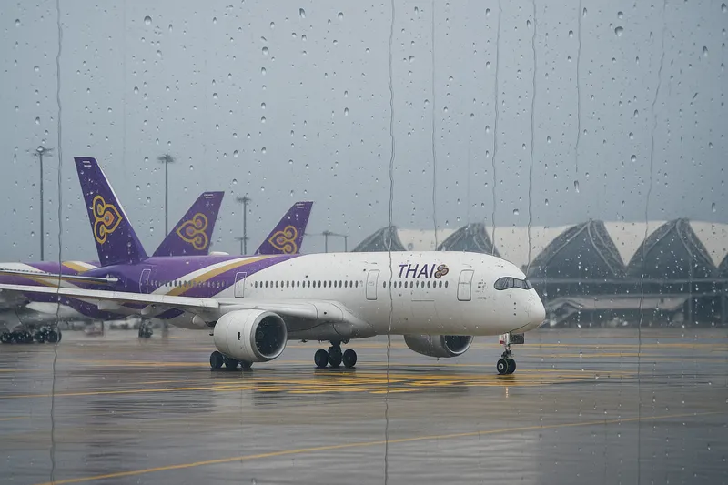 ดอนเมืองเตือนพายุฝนฟ้าคะนอง กระทบการเดินทาง ผู้โดยสารควรเผื่อเวลา 2-3 ชั่วโมง