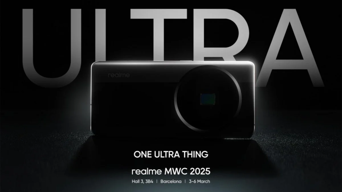 Realme เตรียมเปิดตัวสมาร์ตโฟนเรือธง "Ultra" ที่ MWC 2025 ที่กำลังจะมาถึงเร็วๆนี้