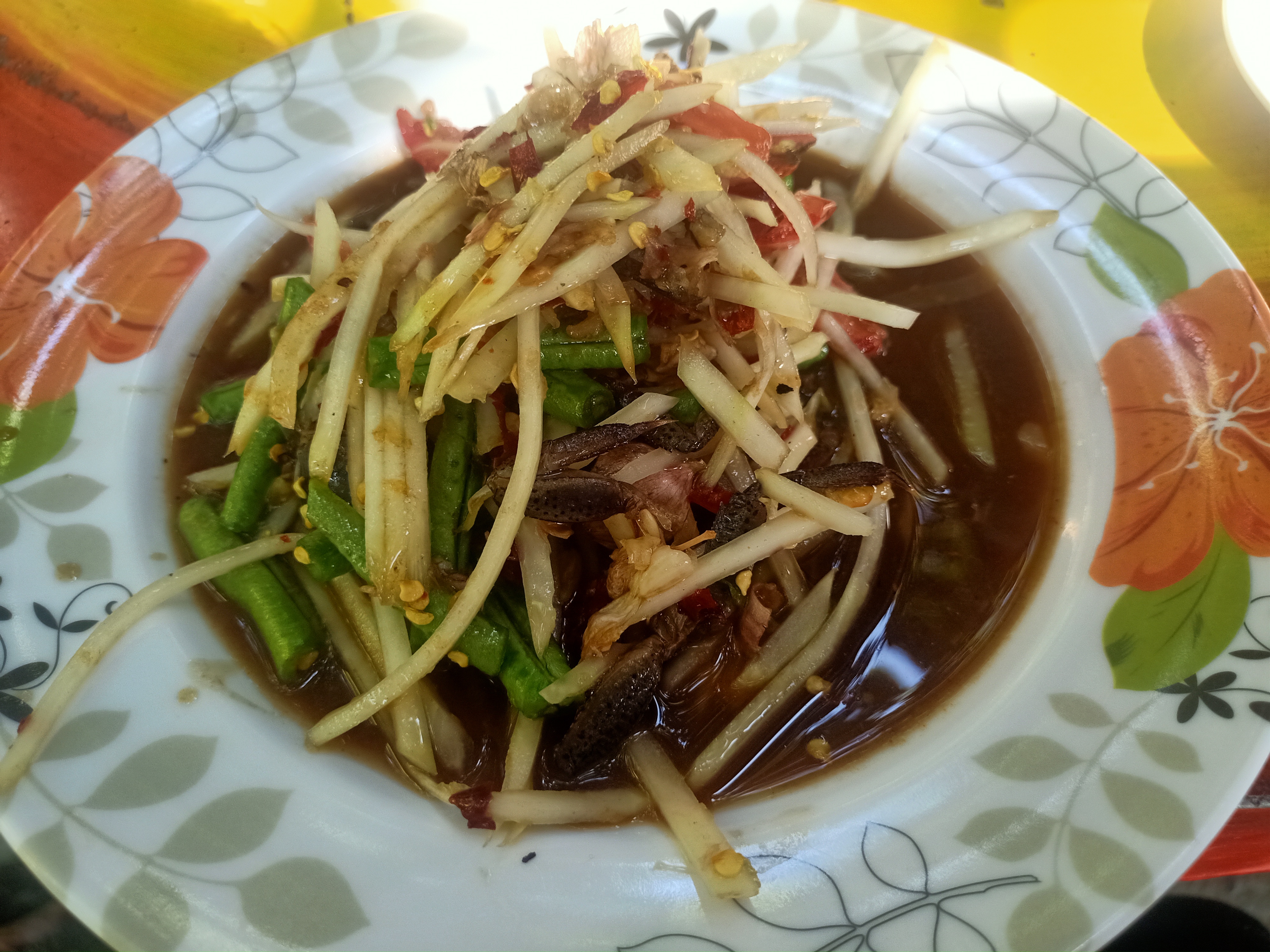 ส้มตำปูปลาร้าครบรส