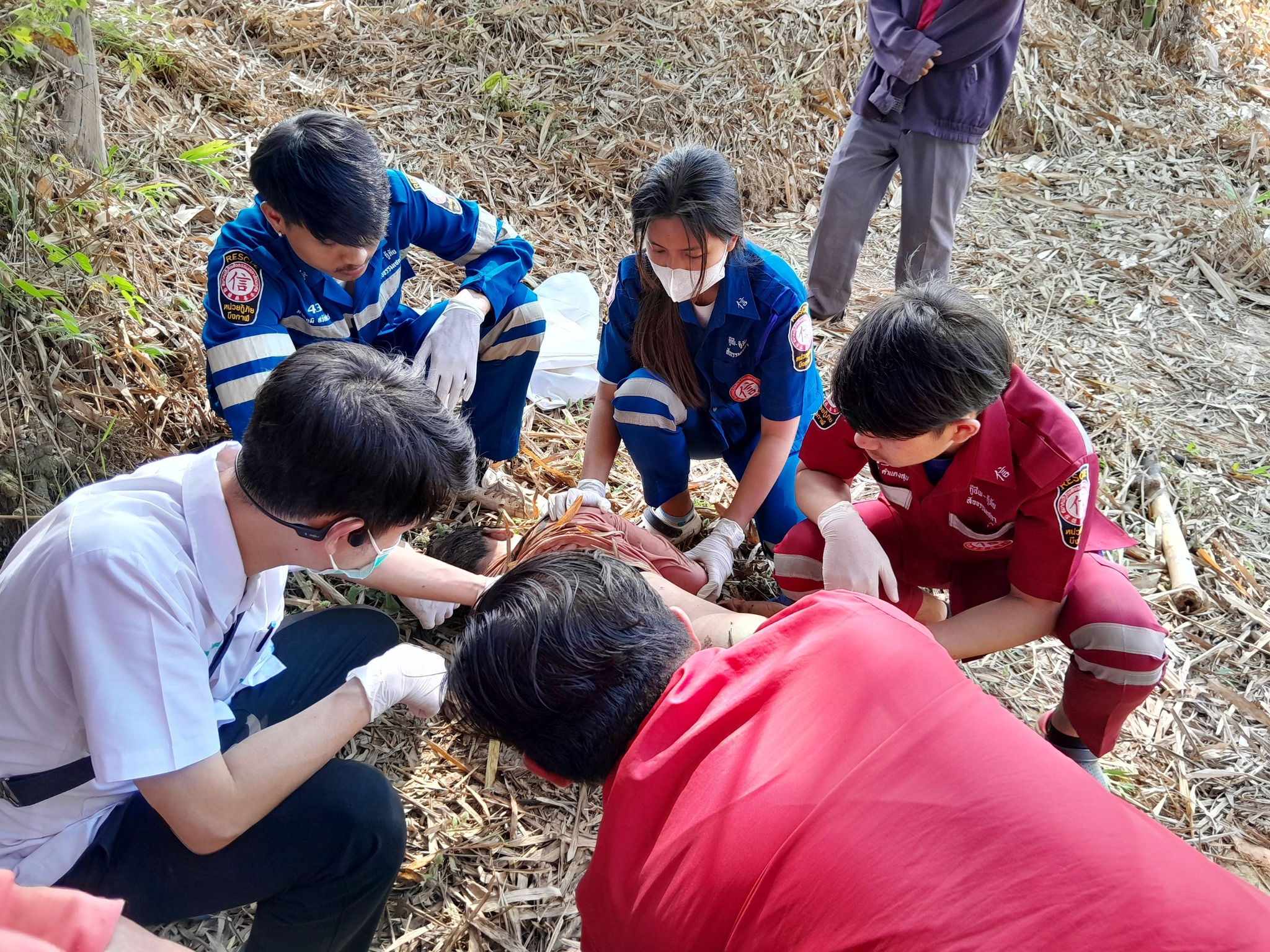 เหตุการณ์คนจมน้ำเสียชีวิตที่สวนยางในจังหวัดบึงกาฬ