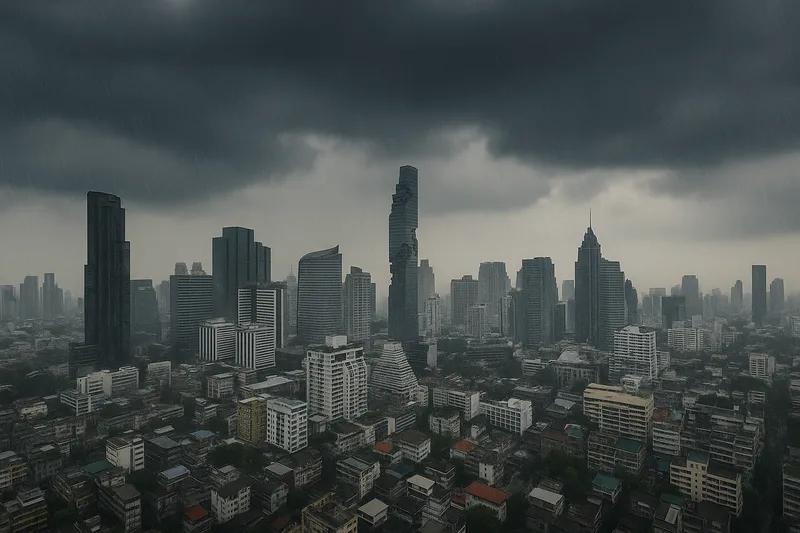 กรมอุตุฯ เตือนฝนถล่มหลายจังหวัด 24 ชม.ข้างหน้า เสี่ยงน้ำท่วมฉับพลัน–น้ำป่าไหลหลาก