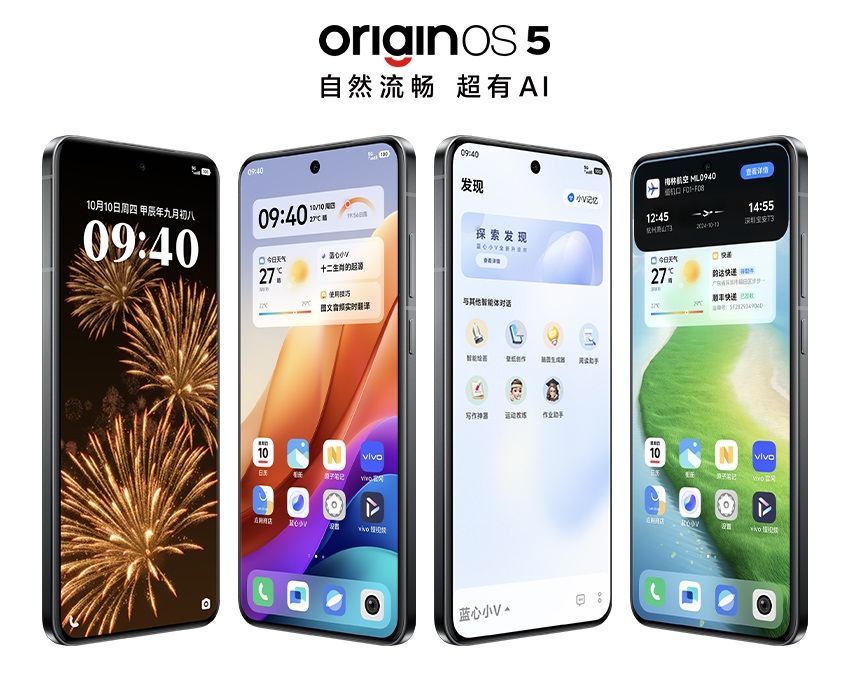 สัมผัสความล้ำหน้ากับ OriginOS 5  อัปเดตใหญ่จาก Vivo