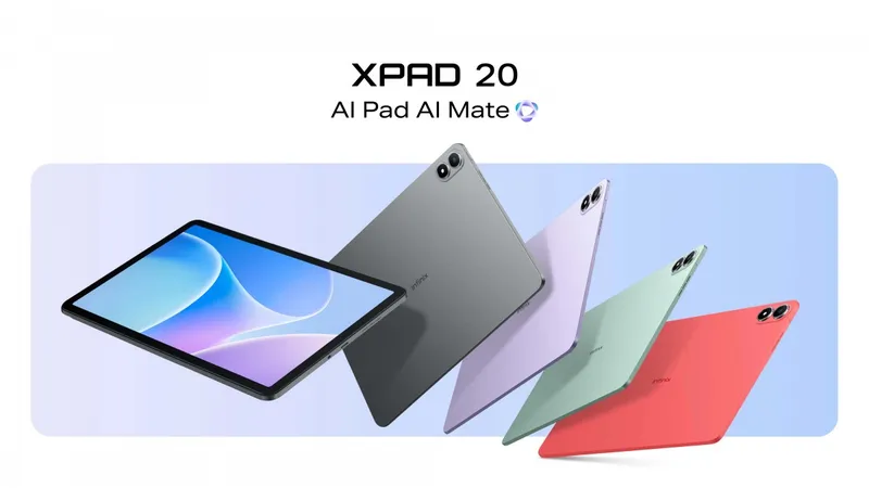 Infinix เปิดตัวแท็บเล็ต Xpad 20 รุ่นใหม่ รองรับ AI ครบเครื่อง แบตอึด 7,000mAh