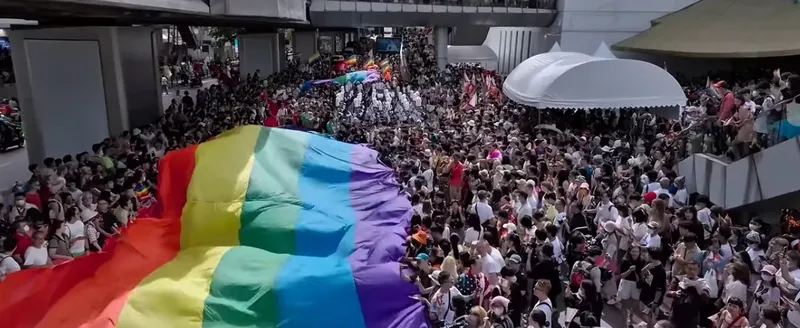 ประกาศปิดถนนและแจ้งเตือนเส้นทางในวันงาน Bangkok Pride Parade 2025