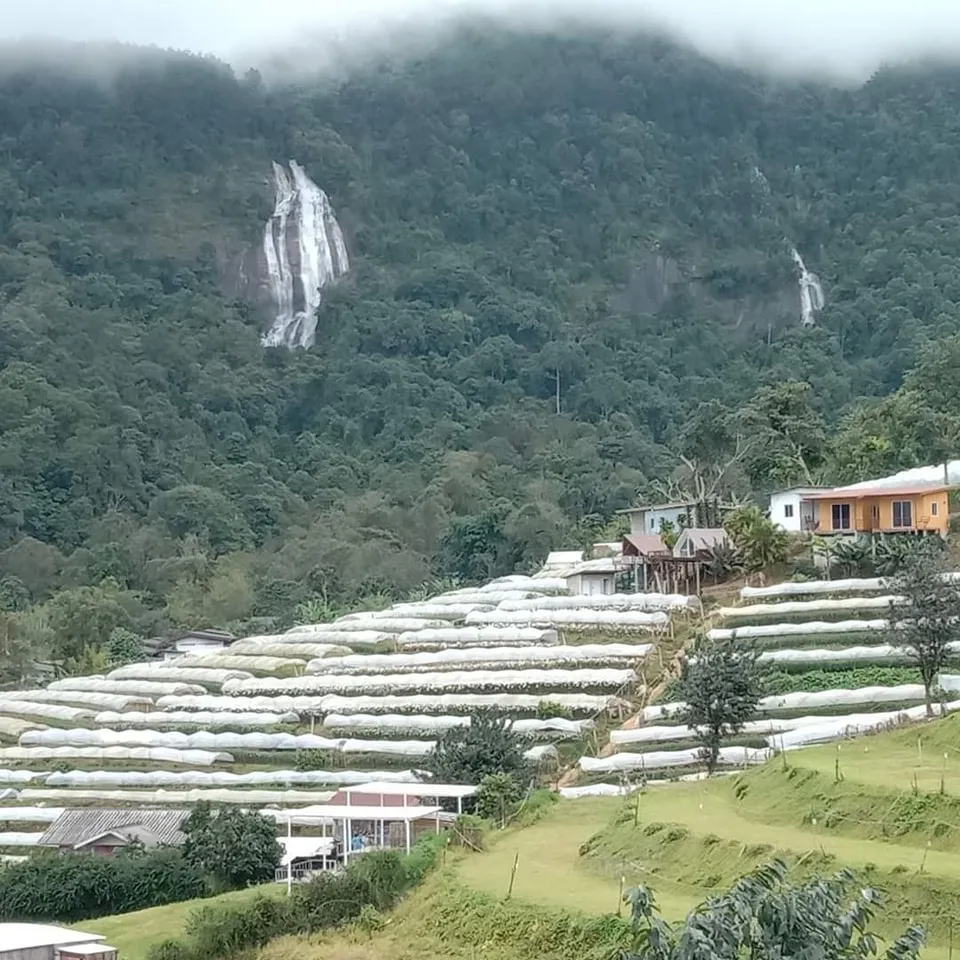 น้ำตกสิริภูมิ บ้านขุนกลาง ดอยอินทนนท์