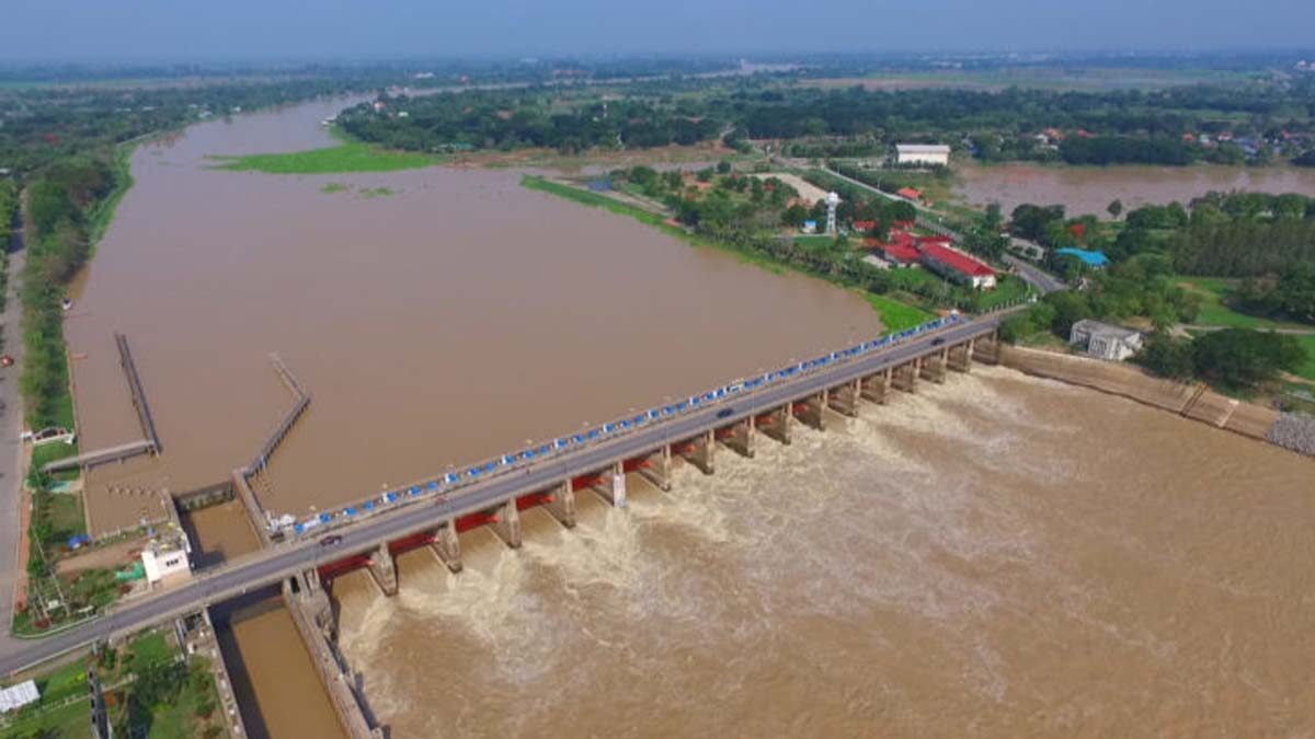 สถานการณ์น้ำจากเขื่อนเจ้าพระยา