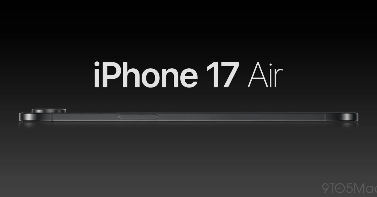 iPhone 17 Air สมาร์ทโฟนที่บางที่สุดจาก Apple เตรียมเปิดตัวปี 2025