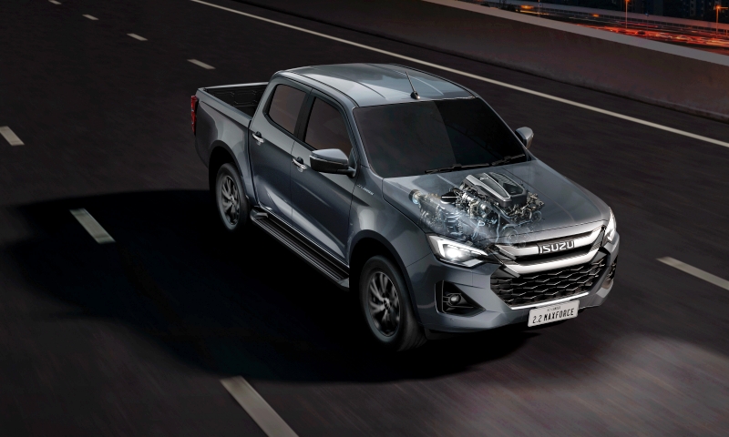 Isuzu D-Max และ MU-X รุ่นปี 2024-2025 เพิ่มทางเลือกเครื่องยนต์ใหม่ พร้อมเกียร์อัตโนมัติ 8 สปีด วางจำหน่ายครั้งแรกในโลกที่ประเทศไทย