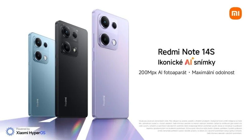 Xiaomi เปิดตัว Redmi Note 14S ในยุโรปตะวันออกและกลาง พร้อมดีไซน์ใหม่แต่สเปคเดิม