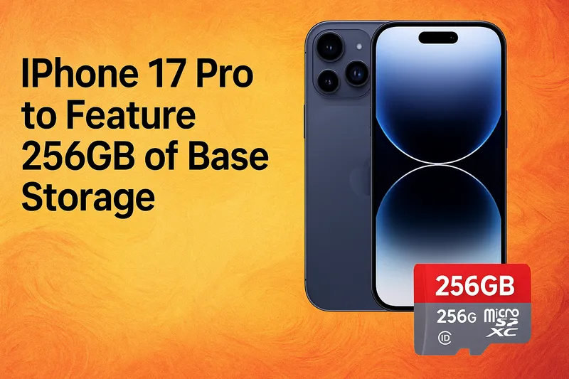 iPhone 17 Pro อัปเกรดความจุพื้นฐานเป็น 256GB รองรับการใช้งานยุคไฟล์ใหญ่ แต่ราคายังเป็นปริศนา